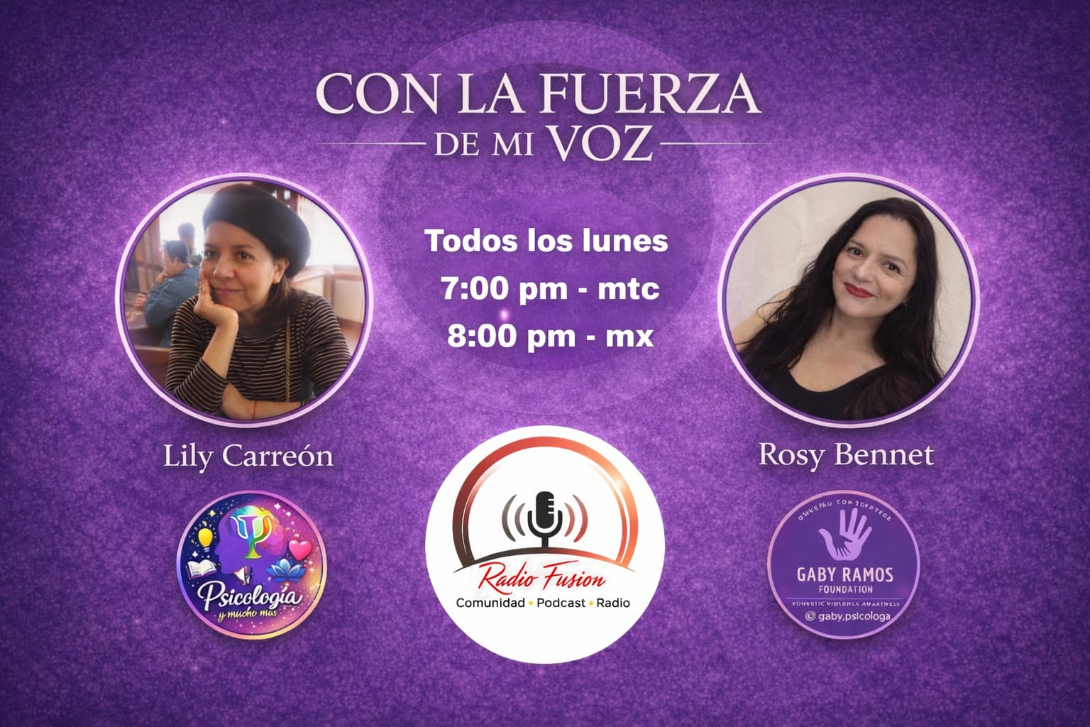 Con la Fuerza de mi Voz